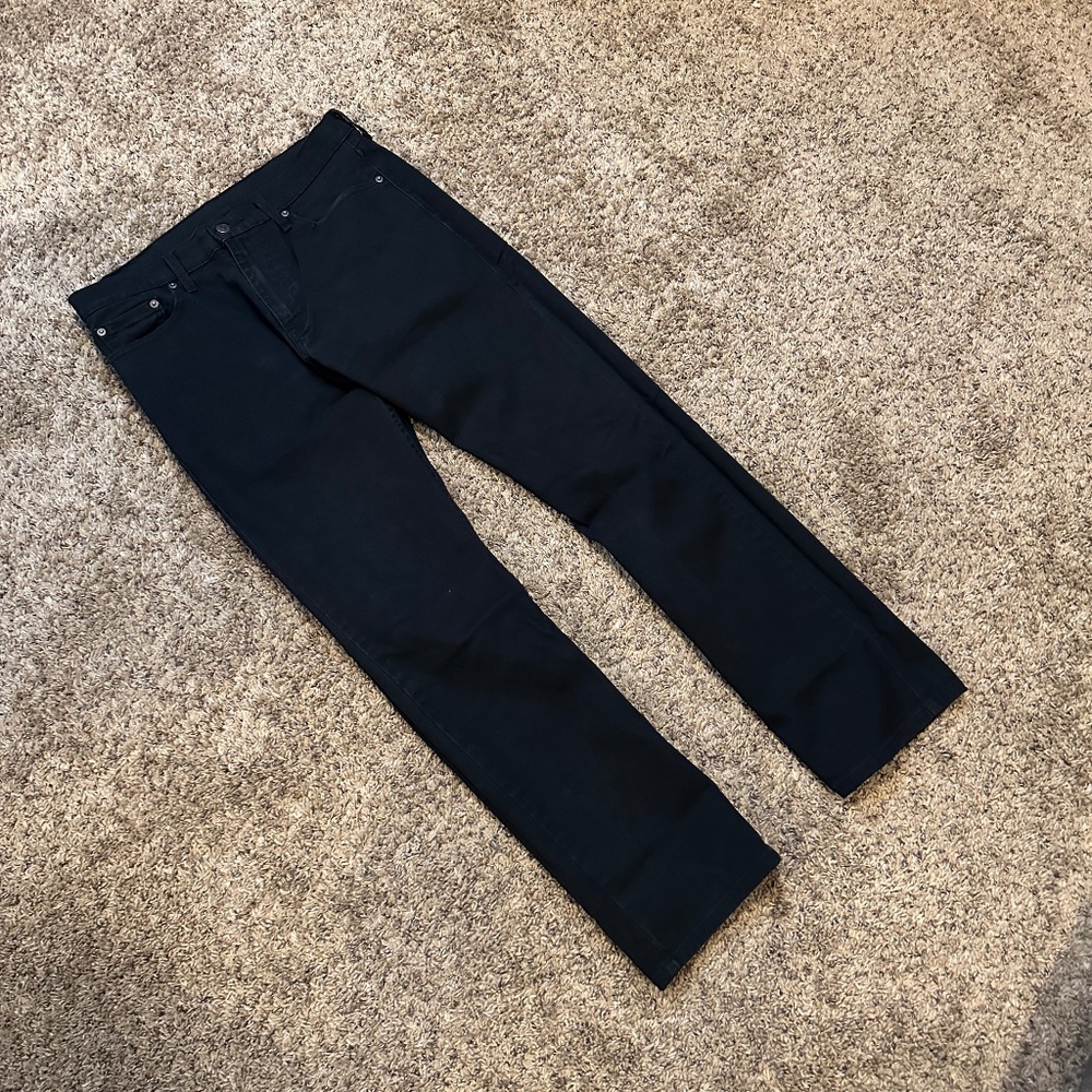 Levi's 513 Black / Gray Wash 32x32